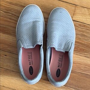 Women’s Gray Slip-On Shoes